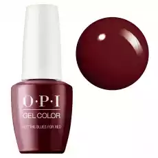 OPI Gel Color hybrydowy lakier do paznokci Got The Blues For Red GCW52A bordowy 15ml Zdrowie i uroda Kosmetyki i akcesoria Manicure i pedicure Lakiery do paznokci