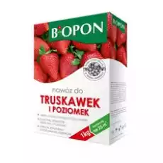 BIOPON Nawóz do truskawek i poziomek 1kg Dom i ogród Ogród Nawozy do roślin i kwiatów