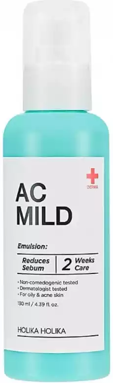 HOLIKA HOLIKA Ac Mild Soothing Emulsion 130ml Zdrowie i uroda Kosmetyki i akcesoria Pielęgnacja twarzy Kremy do twarzy