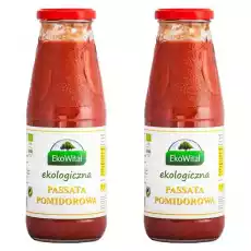 2 x Passata Pomidorowa Bio 680 g EkoWital Artykuły Spożywcze