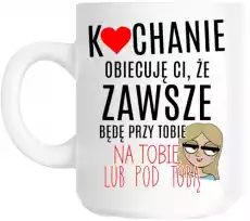 kubek na walentynki dla chłopaka z blondynką Dom i ogród Wyposażenie kuchni Naczynia kuchenne Kubki