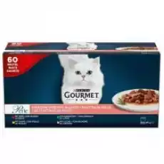 Purina Gourmet Perle karma mokra dla kota filety w sosie 60x85gxg Dom i ogród Artykuły zoologiczne Koty