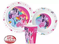 Zestaw naczyń obiadowy My Little Pony Dom i ogród Wyposażenie kuchni Naczynia kuchenne