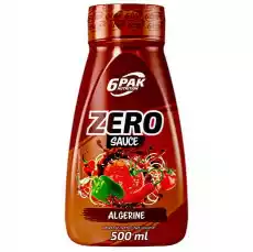 6PAK SAUCE ZERO ALGERINE 500 ML Artykuły Spożywcze Sosy