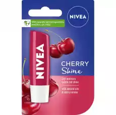 Nivea Pielęgnująca pomadka do ust Cherry Shine 48g Zdrowie i uroda Kosmetyki i akcesoria Pielęgnacja twarzy Pielęgnacja ust