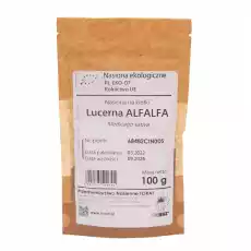 BIO Nasiona na Kiełki Lucerna ALFALFA 100 g Toraf Artykuły Spożywcze