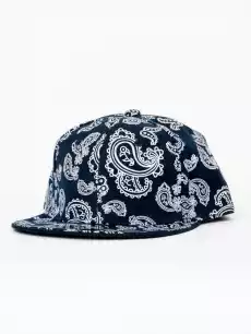 Czapka Z Daszkiem Fullcap Granatowa Royal Blue Patterned Odzież obuwie dodatki Galanteria i dodatki Nakrycia głowy Czapki z daszkiem