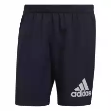 Szorty męskie adidas RUN IT granatowe HB7474 Odzież obuwie dodatki Szorty i spodenki