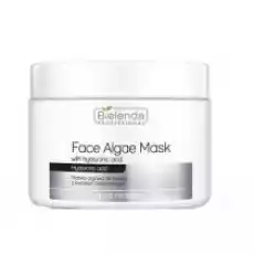 Bielenda Professional Face Program Face Algae Mask With Hyaluronic Acid maska algowa do twarzy z kwasem hialuronowym 190 g Zdrowie i uroda Kosmetyki i akcesoria Pielęgnacja twarzy