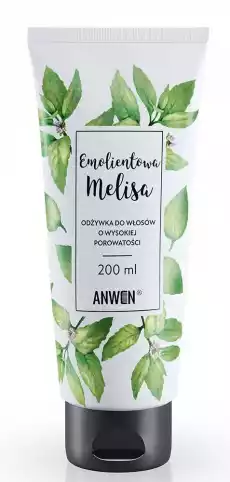 Anwen odżywka do włosów wysokoporowatych Emolientowa Melissa 200ml Zdrowie i uroda Kosmetyki i akcesoria Pielęgnacja i stylizacja włosów Odżywki do włosów