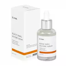 iUNIK Black Snail Restore Serum Regenerujące Serum ze Śluzem Ślimaka 50ml Zdrowie i uroda Kosmetyki i akcesoria Pielęgnacja twarzy Serum do twarzy