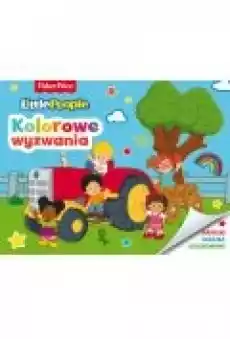 Fisher Price Little People Kolorowe wyzwania Książki Dla dzieci