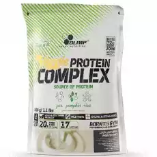 OLIMP VEGGIE PROTEIN COMPLEX ODŻYWKA WEGAŃSKA W PROSZKU500G Zdrowie i uroda Zdrowie Witaminy minerały suplementy diety