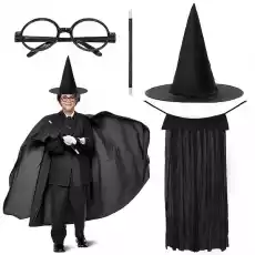 Strój czarodzieja na Halloween Harry Potter peleryna ozdoby na Halloween Dom i ogród Wyposażenie wnętrz Dekoracja