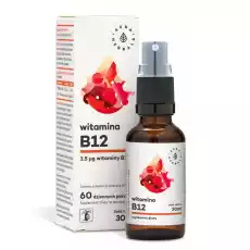 Witamina B12 Forte w Aerozolu 30 ml Aura Herbals Artykuły Spożywcze