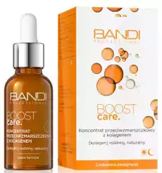 Bandi Boost Care koncentrat przeciwzmarszczkowy z kolagenem 30ml Zdrowie i uroda Kosmetyki i akcesoria Pielęgnacja twarzy Serum do twarzy