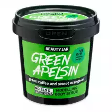 Beayty Jar Green Apelsin modelujący scrub do ciała z zieloną kawą i słodką pomarańczą 200g Zdrowie i uroda Kosmetyki i akcesoria Pielęgnacja ciała Balsamy mleczka peelingi do ciała