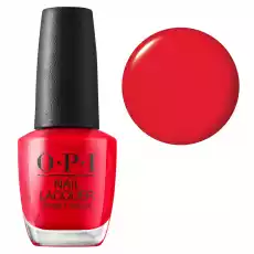 OPI Nail Lacquer klasyczny lakier do paznokci Cajun Shrimp NLL64 czerwony 15ml Zdrowie i uroda Kosmetyki i akcesoria Manicure i pedicure Lakiery do paznokci