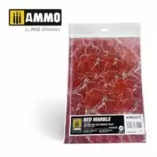 Ammo Red Marble Square DieCut Marble Tiles 2 Dla dziecka Zabawki Rowerki i inne pojazdy dla dzieci