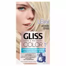 Gliss Color Care Moisture intensywny rozjaśniacz L8 Zdrowie i uroda Kosmetyki i akcesoria Pielęgnacja i stylizacja włosów Farby i szampony koloryzujące