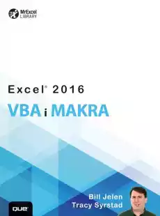 Excel 2016 vba i makra Książki Informatyka