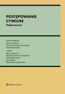 Postępowanie cywilne Vademecum Książki Prawo akty prawne