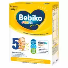 Bebiko Junior 5 Odżywcza formuła na bazie mleka dla przedszkolaka 600 g Artykuły Spożywcze Jedzenie dla dzieci