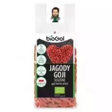 Biogol Jagody goji suszone 100 g Bio Artykuły Spożywcze Zdrowa żywność