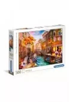 Puzzle 500 el High Quality Collection Sunset over Venice Dla dziecka Zabawki Puzzle