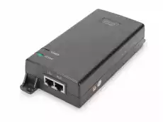 Digitus ZasilaczAdapter PoE 8023at max 48V 60W Gigabit 101001000Mbps aktywny Komputery Akcesoria komputerowe Inne akcesoria komputerowe