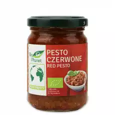 Pesto Czerwone Bio 140 g Bio Planet Artykuły Spożywcze