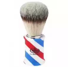 Omega 0146735 Barber Pole pędzel do golenia syntetyk HIBRUSH Zdrowie i uroda Kosmetyki i akcesoria Kosmetyki dla mężczyzn Męskie kosmetyki i akcesoria do golenia