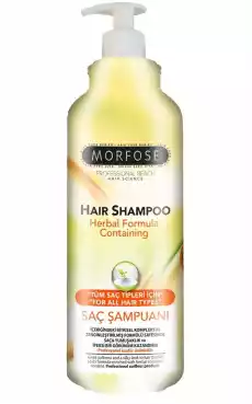 Morfose Herbal Formula SaltFree Hair Shampoo szampon do włosów bez soli 1000ml Zdrowie i uroda Kosmetyki i akcesoria Pielęgnacja i stylizacja włosów Szampony do włosów