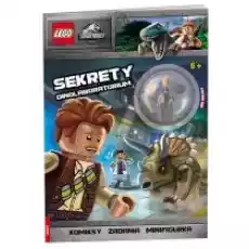 LEGO Jurassic World Sekrety Dinolaboratorium Książki Dla dzieci