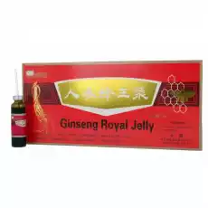 Ginseng Royal Jelly ampułki 10 x 10ml MERIDIAN żeńszeń z mleczkiem pszczelim Artykuły Spożywcze Produkty dietetyczne Suplementy