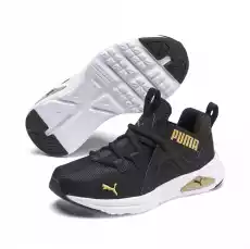 Buty sportowe dziecięce Puma ENZO 2 SHINELINE AC PS czarne 19316701 Odzież obuwie dodatki