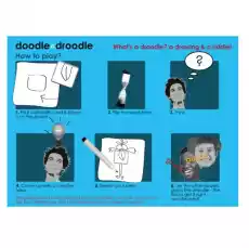 Doodle A Droodle gra rodzinna Dla dziecka Zabawki Gry dziecięce