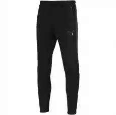 Spodnie dresowe męskie Puma Core Evostripe Pants czarne 85172401 Sport i rekreacja Odzież i obuwie sportowe