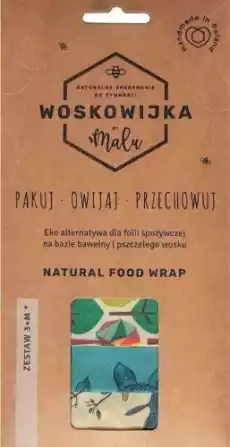 WOSKOWIJKA ROZMIAR M 3 sztuki MALU Dom i ogród Wyposażenie kuchni Przybory do gotowania i pieczenia