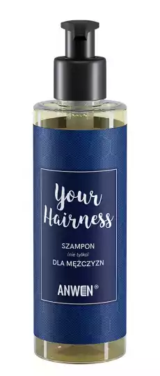 Anwen Your Hairness szampon przeciwłupieżowy nie tylko dla mężczyzn 200ml Zdrowie i uroda Kosmetyki i akcesoria Pielęgnacja i stylizacja włosów Szampony do włosów