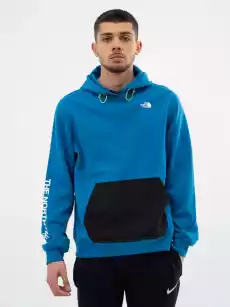 Bluza Z Kapturem The North Face Tech Niebieska Odzież obuwie dodatki Odzież męska Bluzy męskie