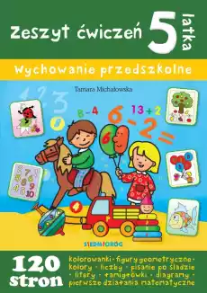 Zeszyt ćwiczeń 5latka Książki Dla dzieci Edukacyjne