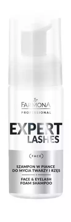 Farmona Professional Expert Lashes Szampon w piance do mycia rzęs 100ml Zdrowie i uroda Kosmetyki i akcesoria Makijaż i demakijaż