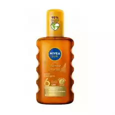 NIVEA Sun Intense Bronze olejek do opalania w sprayu SPF6 200ml Zdrowie i uroda Kosmetyki i akcesoria Pielęgnacja ciała Opalanie