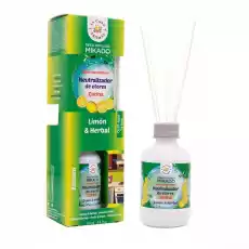 Special Kitchen Odor Neutralizer Reed Diffuser patyczki zapachowe Cytryna i Zioła 100ml Dom i ogród Wyposażenie wnętrz Świece i aromaterapia