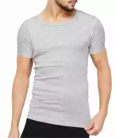 Rossli MTP001 szary Koszulka męska Odzież obuwie dodatki Bielizna męska Podkoszulki męskie