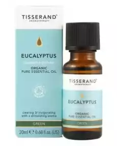 Eucalyptus Organic Olejek Eukaliptusowy 20 ml Tisserand Aromatherapy Zdrowie i uroda Kosmetyki i akcesoria Kosmetyki i akcesoria do kąpieli Olejki do kąpieli Aromaterapia