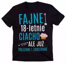 koszulka na 18stke koszulka na 18 urodziny dla chłopaka Odzież obuwie dodatki Odzież męska Koszulki męskie