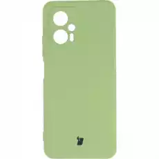 Etui Bizon Case Silicone Sq do Xiaomi Poco X4 GT jasnozielone Telefony i akcesoria Akcesoria telefoniczne Etui