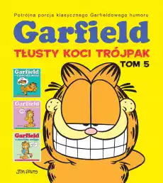 Garfield tłusty koci trójpak Tom 5 Książki Komiksy